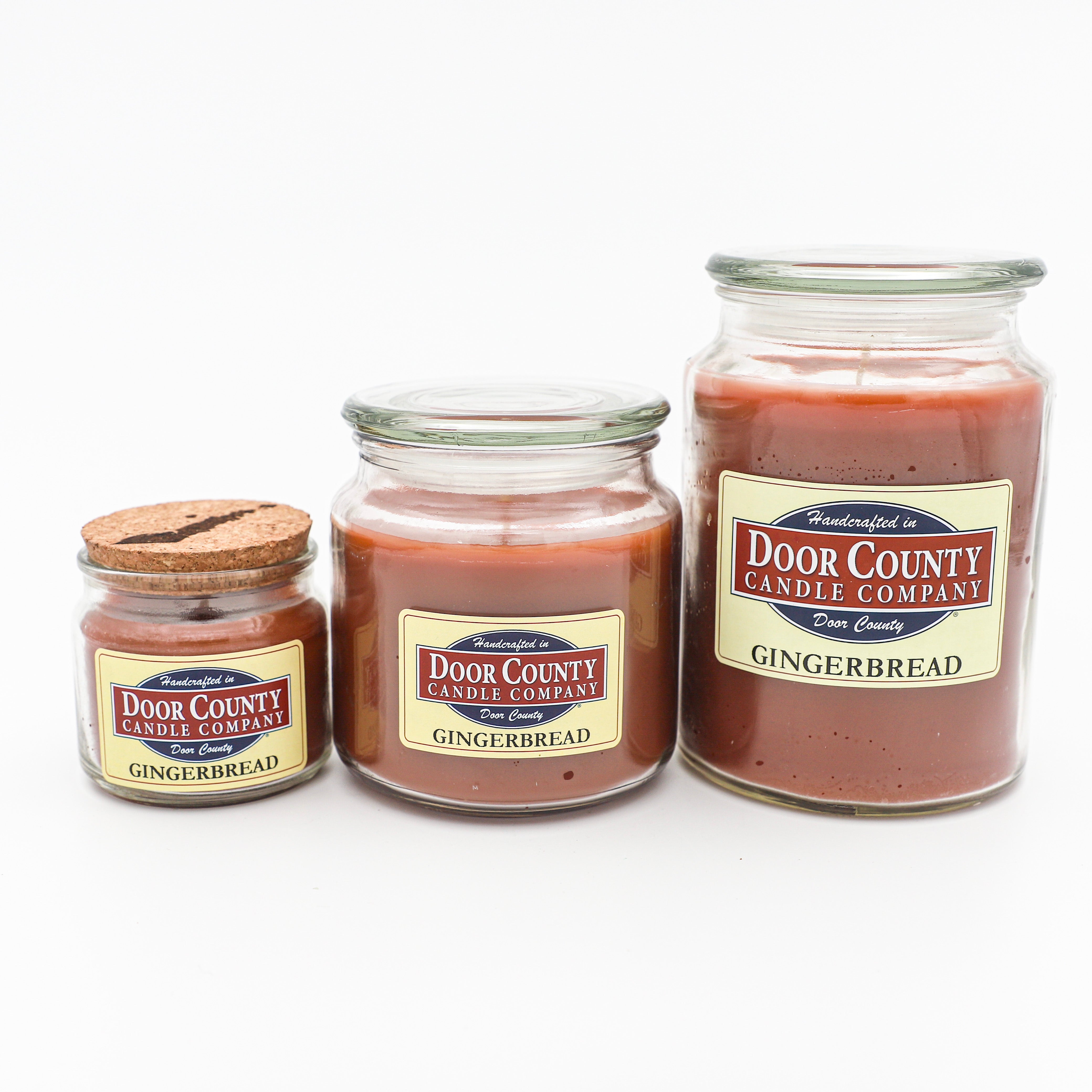 Gingerbread Candle Door County Candle Co. & Candle Bar