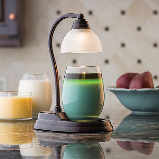 Bronze Aurora Candle Warmer Lamp Door County Candle