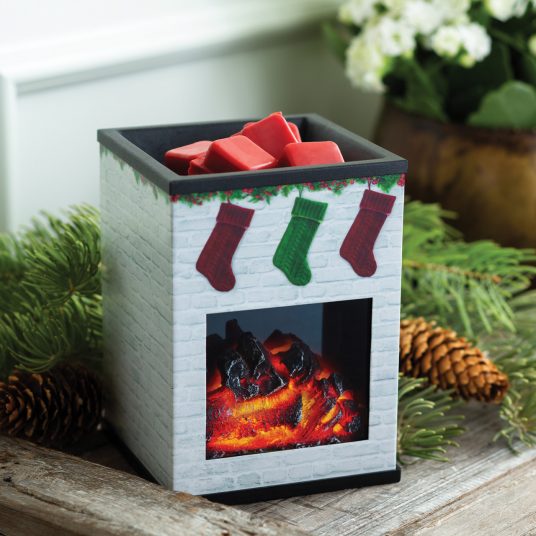 Holiday Fireplace Illumination Fragrance Warmer