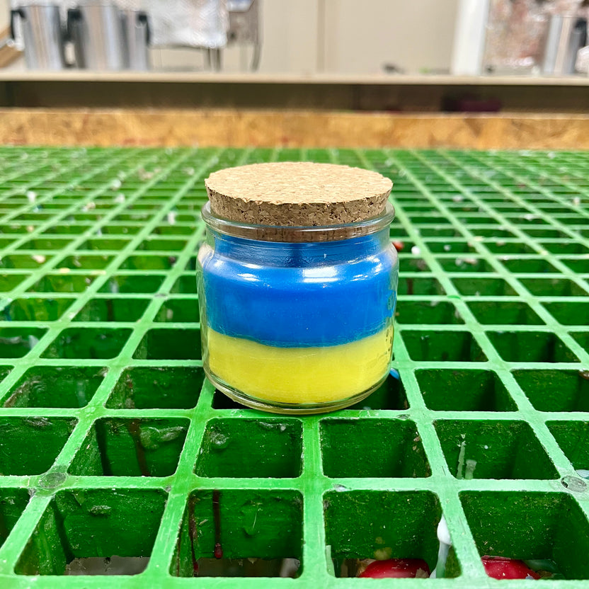 Ukraine Candle 5oz Jar Door County Candle Co. & Candle Bar