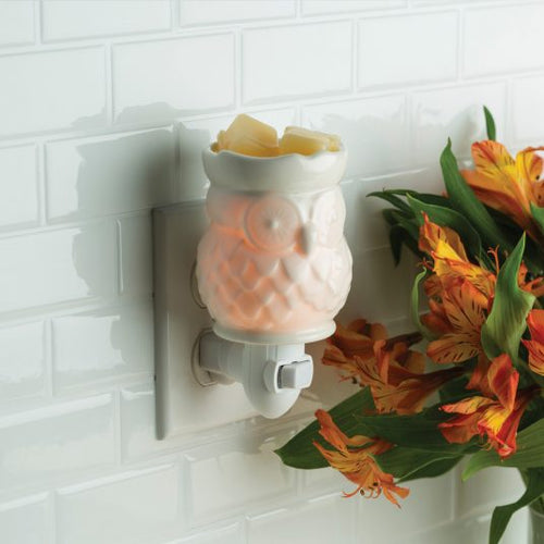 Owl Porcelain Pluggable Fragrance Warmer
